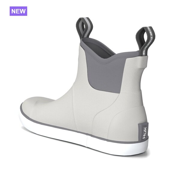 Rubber and Neoprene Fishing Boots Waterproof Deck Shoes Pull-On Work Boots